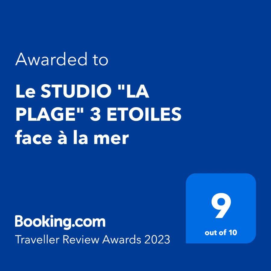 Le Studio "La Plage" 3 Etoiles Face A La Mer Бенодет Экстерьер фото